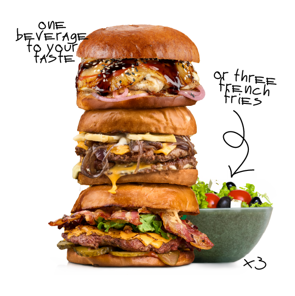 3 Burger Combo