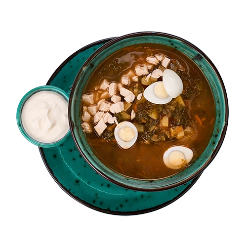 Борщ зелений
