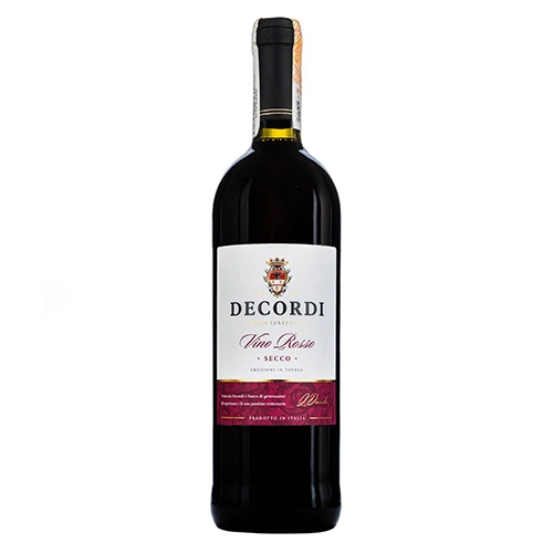 Вино Decordi Rosso Secco