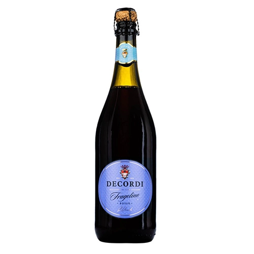 Вино ігристе Decordi Fragolino Rosso