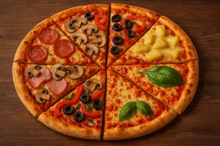 What can you add to pizza?