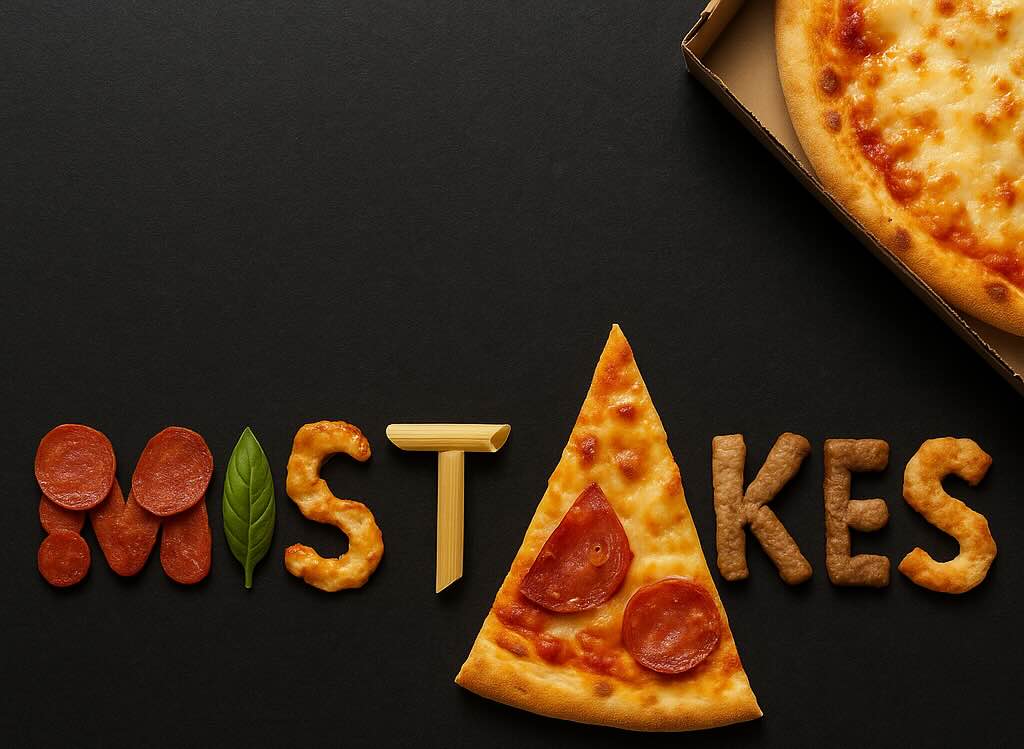 Top 5 mistakes people make when ordering pizza